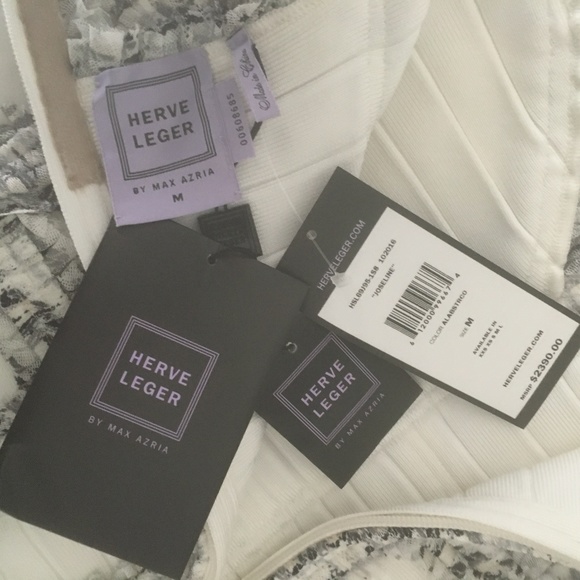 Herve Leger "Joseline" Fringe Bandage Dress -NWT - Picture 7 of 8